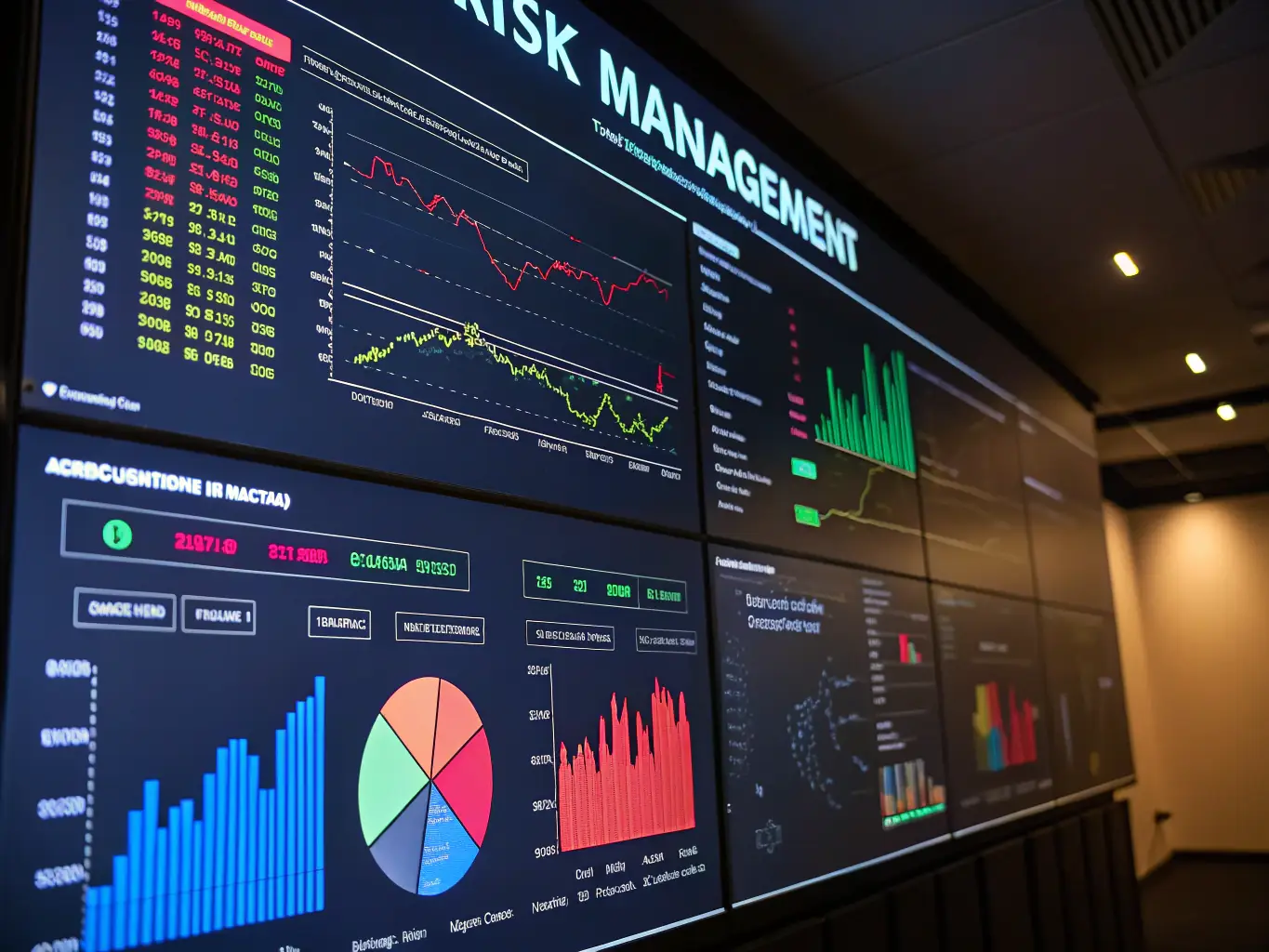 A visual representation of a knowledge graph, highlighting data connections and lineage within a financial institution's risk management framework.